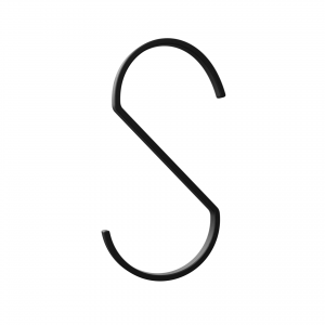 S-krog i sort