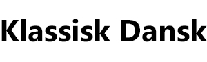 Klassisk Dansk Design
